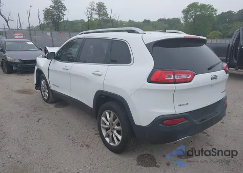 2016 Jeep Cherokee Limited из США, поврежденный, VIN 1C4PJMDB2GW289209